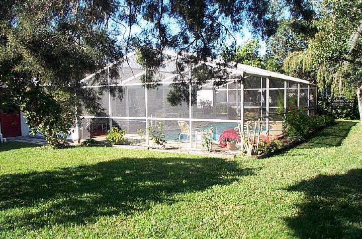 Swimming pool and patio